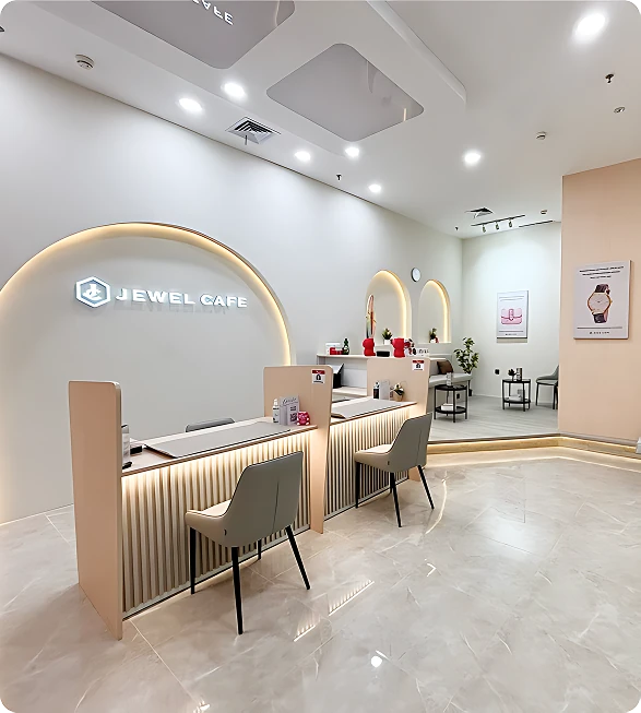 Không gian nội thất Jewel Cafe